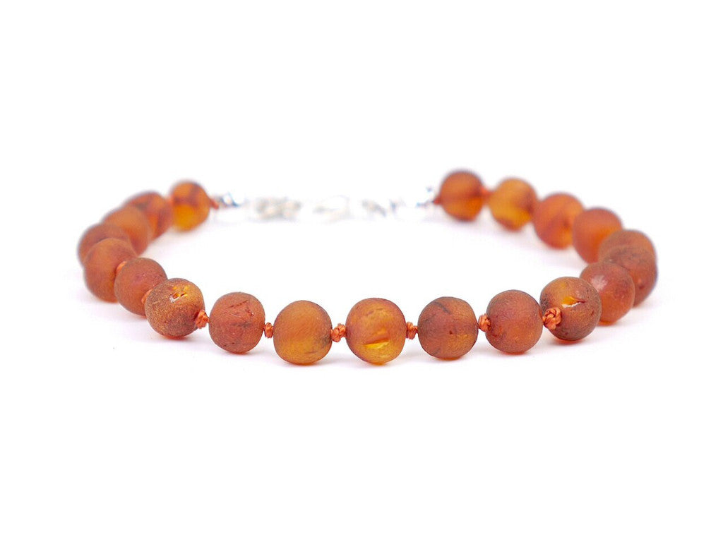 Adjustable amber 2025 teething anklet