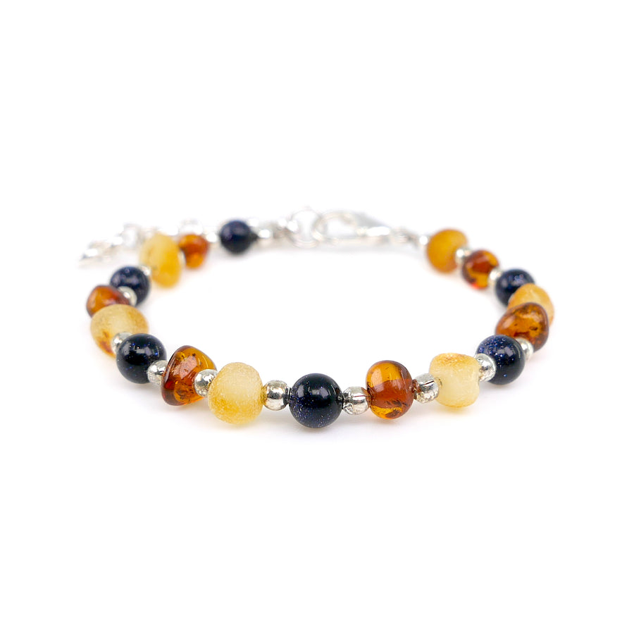 Adjustable amber sale anklet